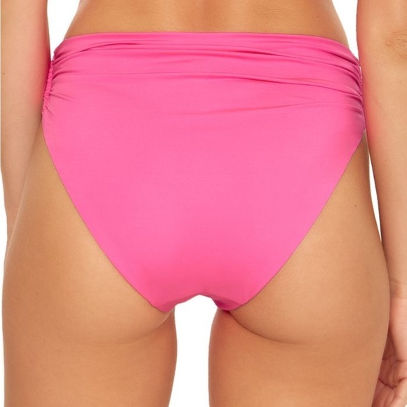 Trina Turk Women's Monaco High-Waist Side-Slit Swim Bottoms - Picture 2 of 11